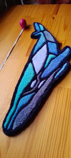 Tapis décoratif Baleine 30cm 🐳 - Pikota Pei