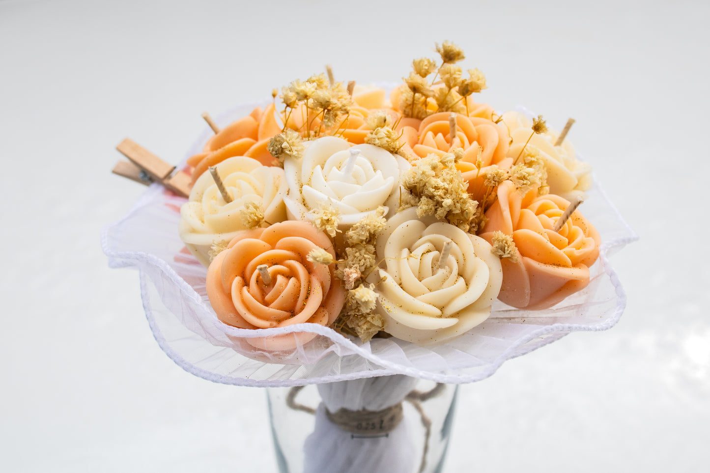 Bouquet en bougies 💐 - Yab Création