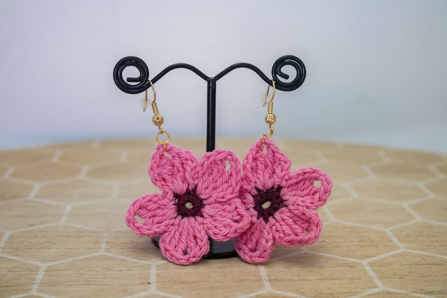 Boucles d’oreilles Marguerite 🌼 By L’Atelier Loop
