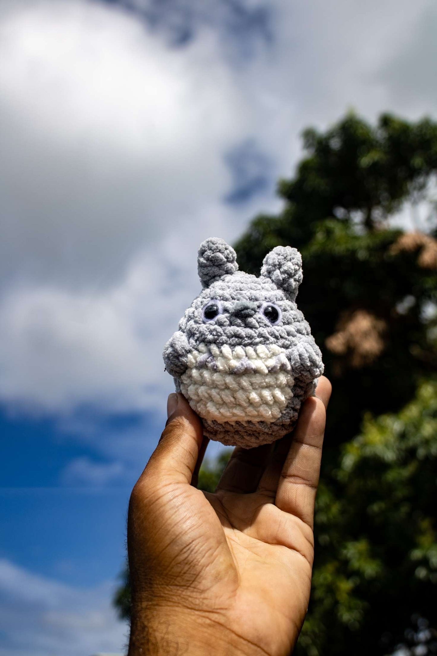 Petit Totoro en crochet – Amigurumi inspiré de Ghibli 🐼
