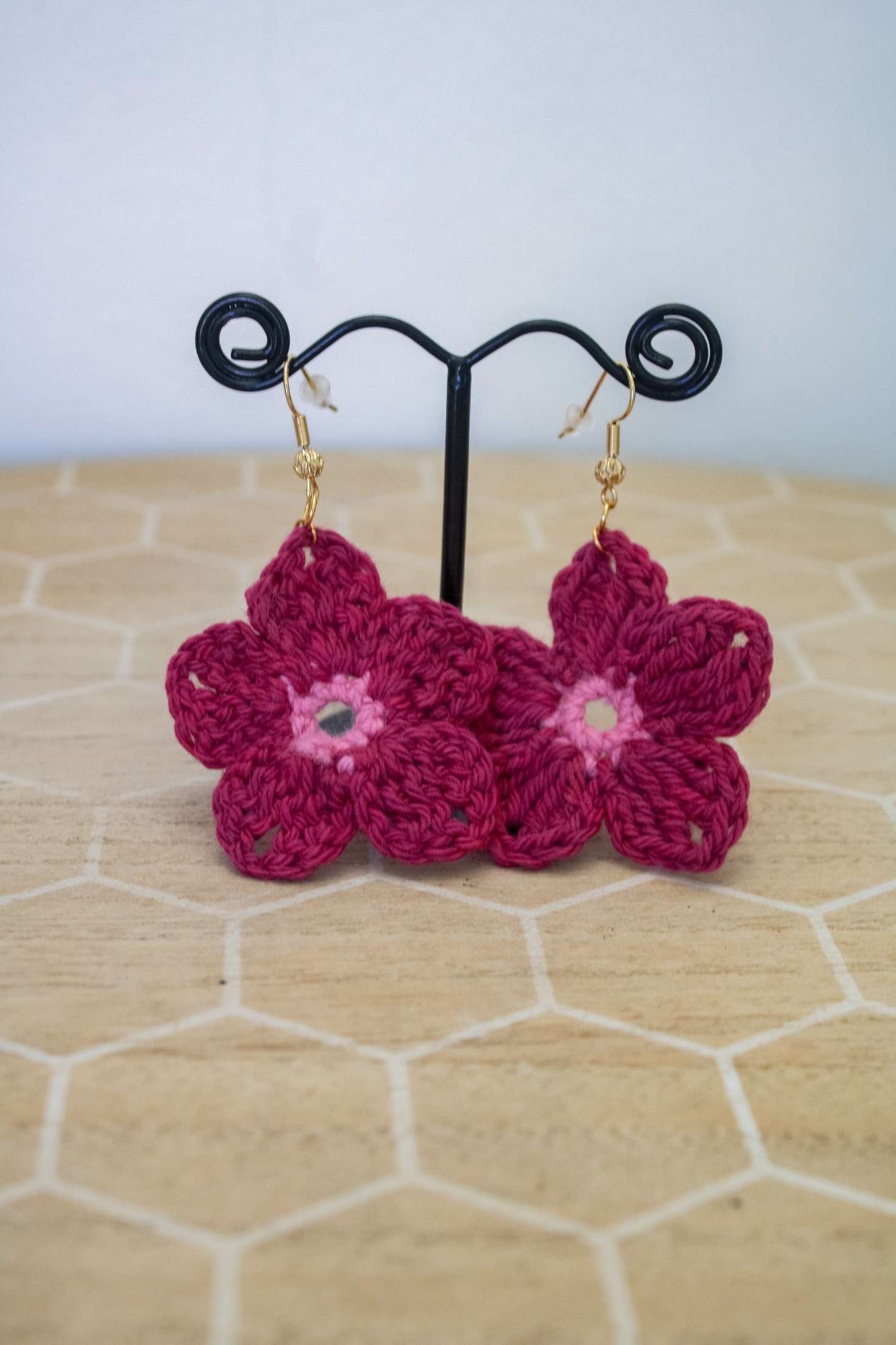 Boucles d’oreilles Marguerite 🌼 By L’Atelier Loop