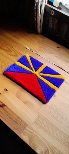 Tapis décoratif Réunion 20cm 🇷🇪 - Pikota Pei
