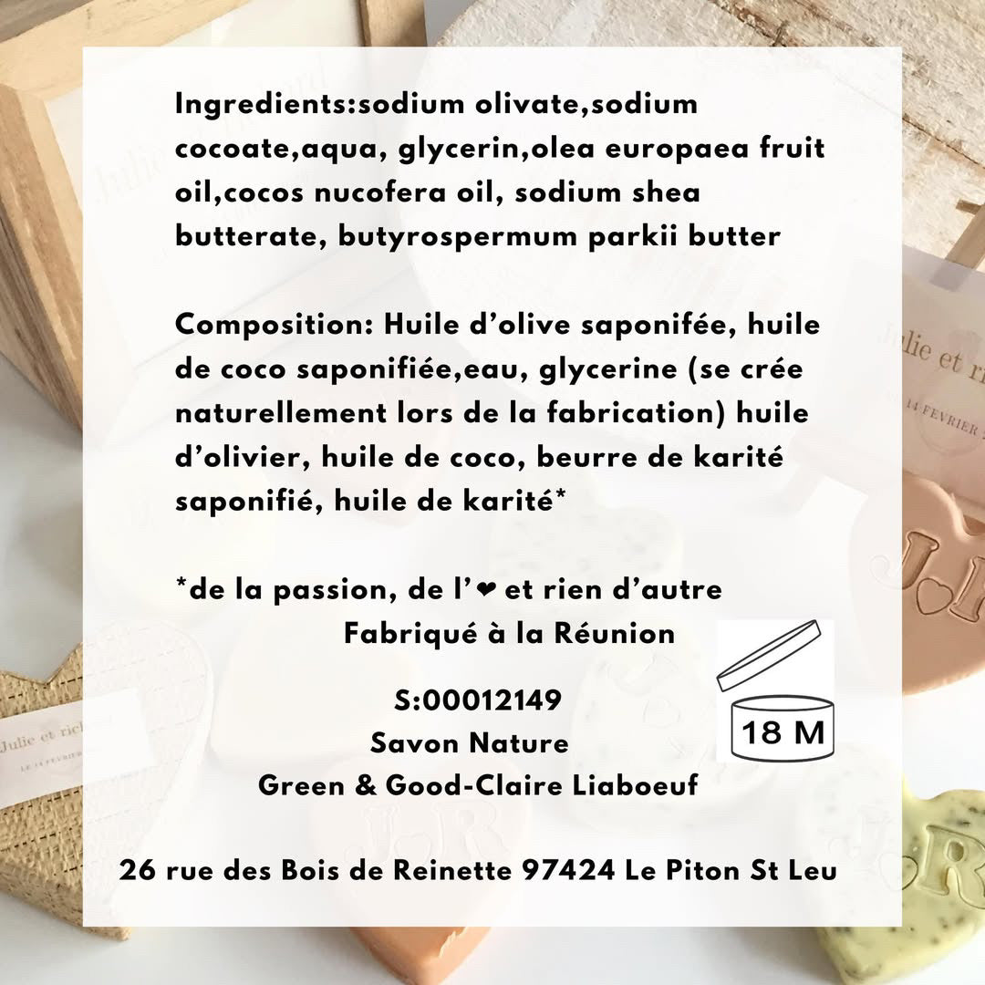 Savon tablette de chocolat 🍫 - Green And Good O’Naturel