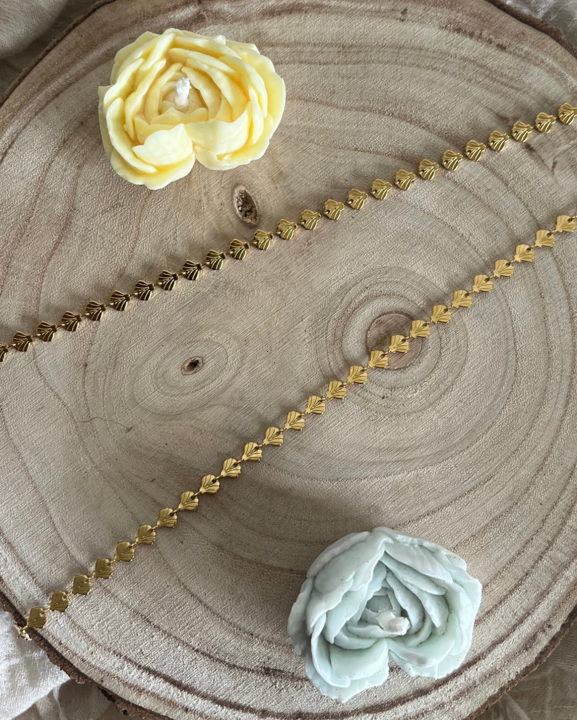 Chaînes de cheville Shella 🐚 - Yab Création