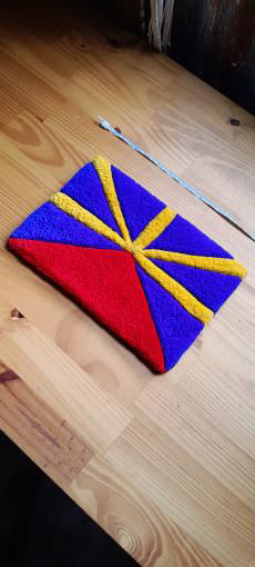 Tapis décoratif Réunion 20cm 🇷🇪 - Pikota Pei
