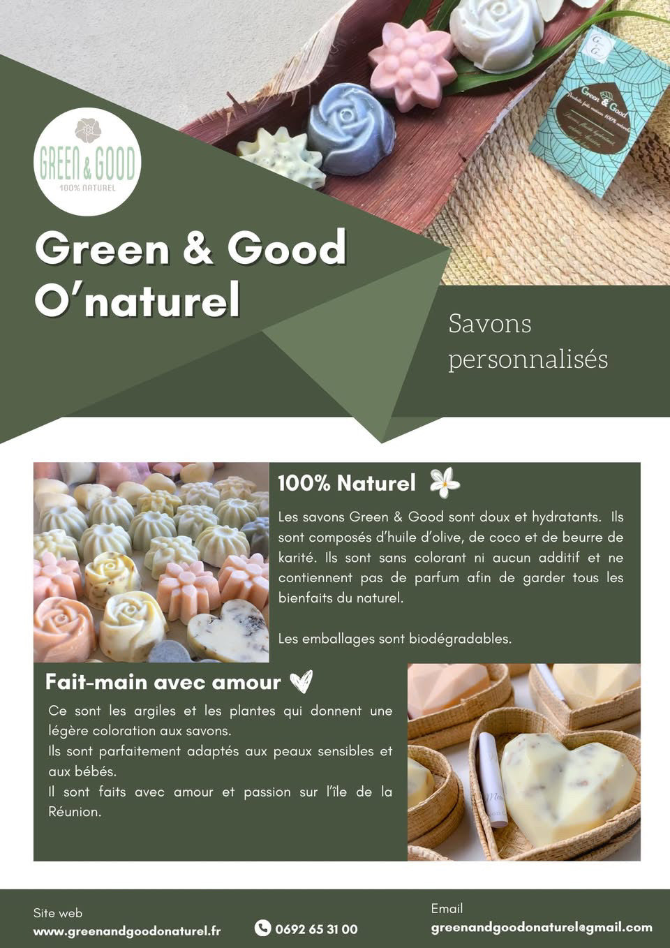 Savon tablette de chocolat 🍫 - Green And Good O’Naturel
