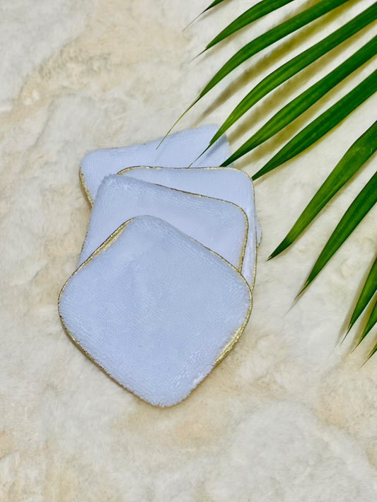 Cotons lavables doublés x4 💦 | Handmazing