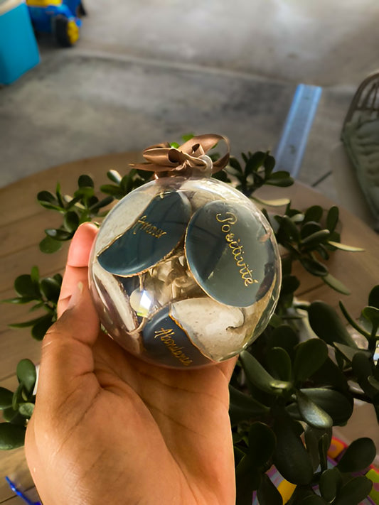 La « Bulle positive » by L’atelier Carrousel - Macarons personnalisables