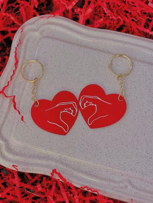 Porte-Clé d’Amour Duo ❤️ By HandMazing
