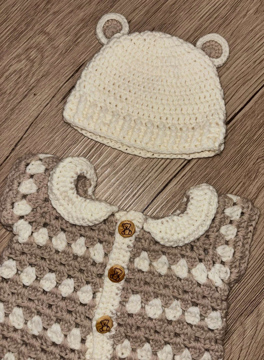 Coffret de naissance body + bonnet 🧸 By L’Atelier Loop