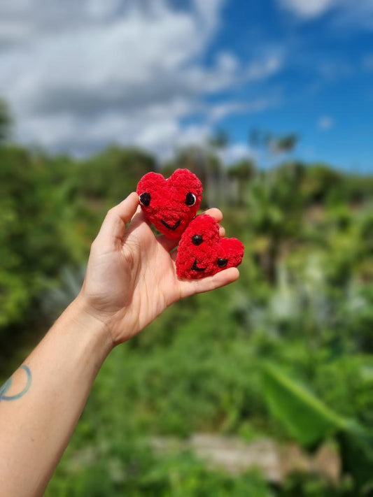 Petit Cœur en Crochet – Cadeau Fait Main Plein d’Amour ❤️